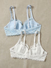 2pack Floral Lace Underwire Bra