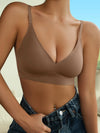 Solid Wireless Bra