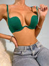 Solid Underwire Bra