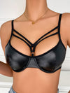 PU Harness Underwire Bra