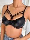 PU Harness Underwire Bra