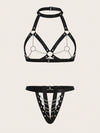 Chain Linked Harness Lingerie Set