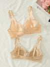 2pack Floral Lace Underwire Bra