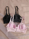 2pack Floral Lace Underwire Bra