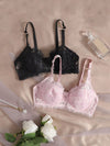 2pack Floral Lace Underwire Bra