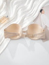 Solid Bandeau Underwire Bra