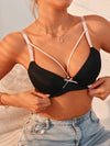 Solid Harness Underwire Bra