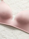 3pack Solid Wireless Bra Set