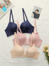 3pack Solid Wireless Bra Set