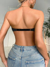 Solid Bandeau Underwire Bra