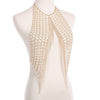 Luxurious Pearl Body Chain