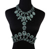 Scarlett Crystal Statement Body Chain