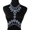 Scarlett Crystal Statement Body Chain