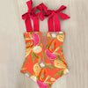 One Piece Shoulder Straps Monokini