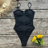 Megan One Piece  Hollow Out  Monokini