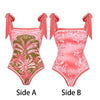 Victoria 3D Flower Premium Bikini Set