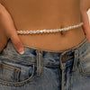 Bohemian Imitation Pearl Body Chain